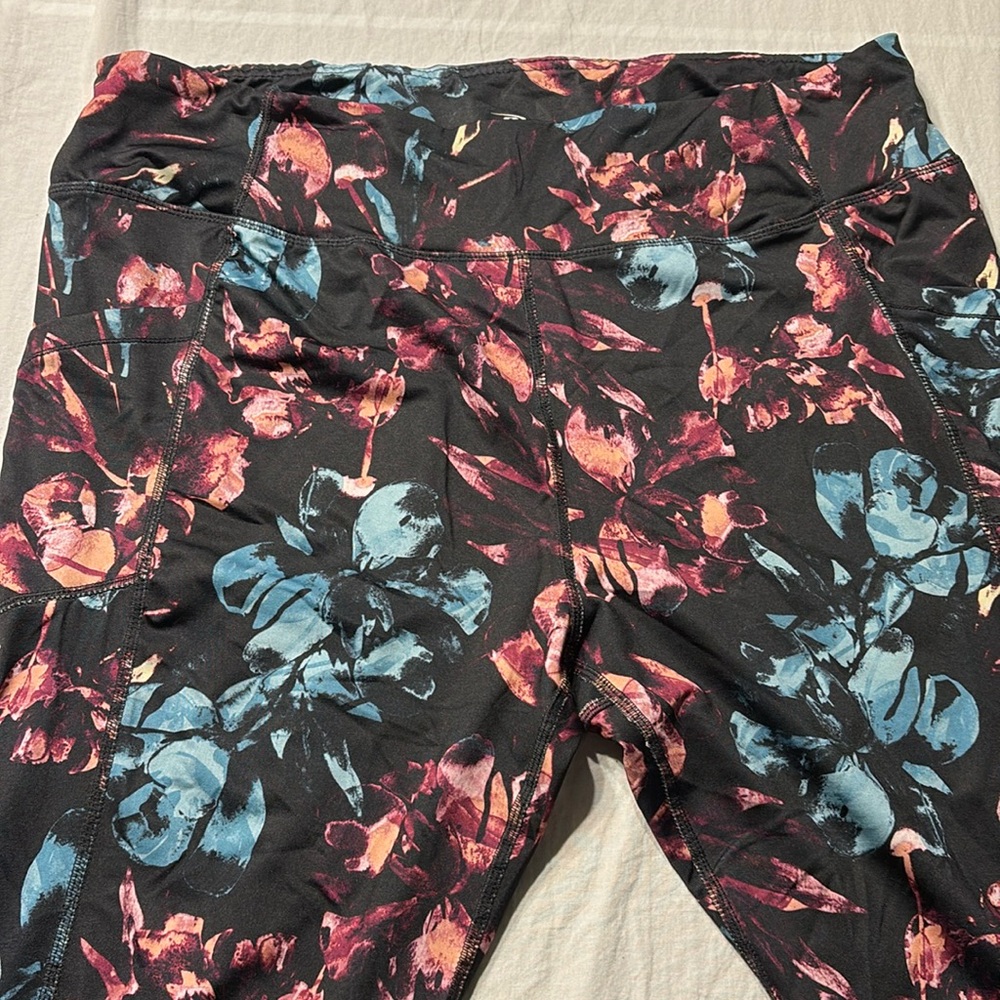 Pro player Floral Leggings